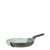 Алуминиев тиган с незалепващо покритие ф24x4,4см CERAMIC GRAY HOME-(DFF-SC06-24) - Horecano