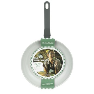 Алуминиев тиган с незалепващо покритие ф28x4,8см CERAMIC GRAY HOME-(DFF-SC06-28) - Horecano