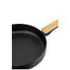 Алуминиев тиган за палачинки с незалепващо покритие ф26x1,7см BLACK AND WOOD HOME-(DFP-SC16-26) - Horecano