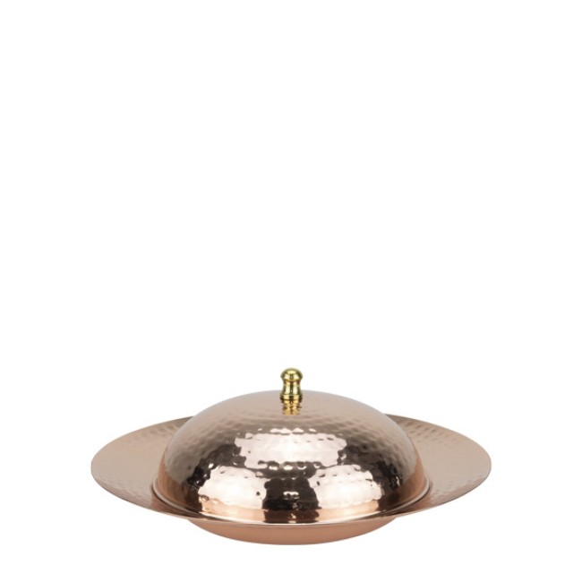 Метална чиния за презентация с капак ф19,5см CHARM-(НС-84253)(SG-842100(A) - Horecano