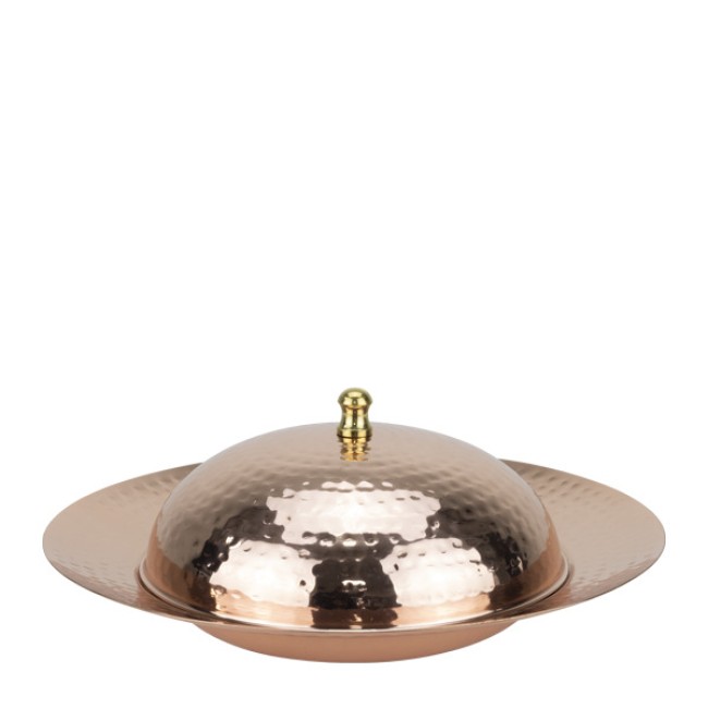 Метална чиния за презентация с капак ф27см CHARM-(НС-84254)(SG-842100(B)) - Horecano
