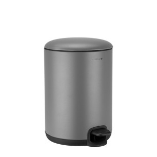 Кош с педал 5л ф21.1xh31.8см сив HOME-(86426-ZB-002PC-GREY) - Horecano