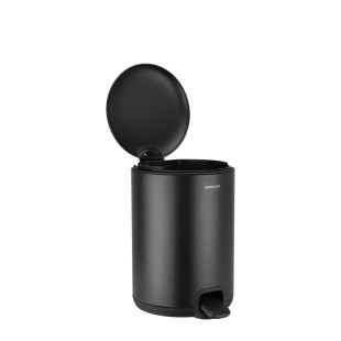 Кош с педал 5л ф21,1xh31,8см черен HOME-(86426-ZB-002PC-BLACK) - Horecano