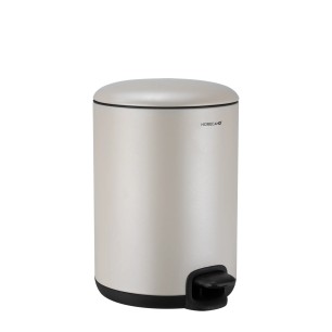 Кош с педал 5л ф21,1xh31,8см бежов HOME-(86426-ZB-002PC-BEIGE) - Horecano