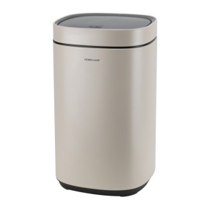Кош с TOUCH механизъм 20л 30x30xh51см бежов HOME-(102370-HF002C-BEIGE) - Horecano