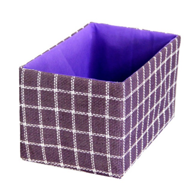 Кутия за вещи лилава 37x25xh20см WH-(WH12-004-1/M) - Horecano