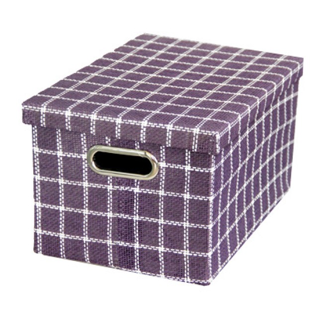 Кутия за вещи лилава 41x29xh22см WH-(WH12-004-1/L) - Horecano