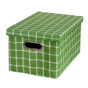 Кутия за вещи зелена 41x29xh22см WH-(WH12-004-2/L) - Horecano