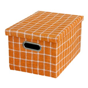 Кутия за вещи оранжева 37x25xh20см WH-(WH1-2004-3/M) - Horecano