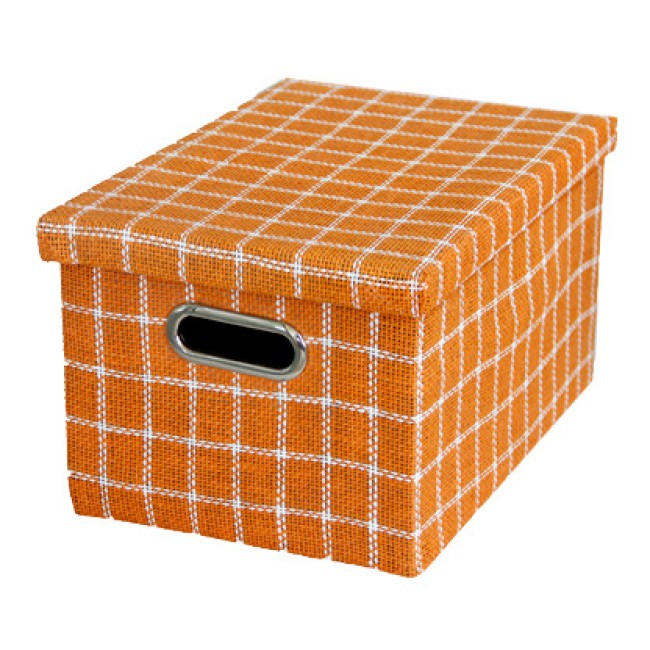 Кутия за вещи оранжева 41x29xh22см WH-(WH12-004-3/L) - Horecano