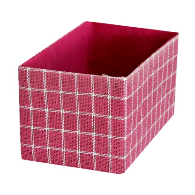 Кутия за вещи розова 32x20xh18см WH-(WH12-004-4/S) - Horecano