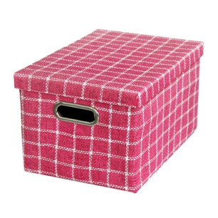 Кутия за вещи розова 37x25xh20см WH-(WH12-004-4/M) - Horecano