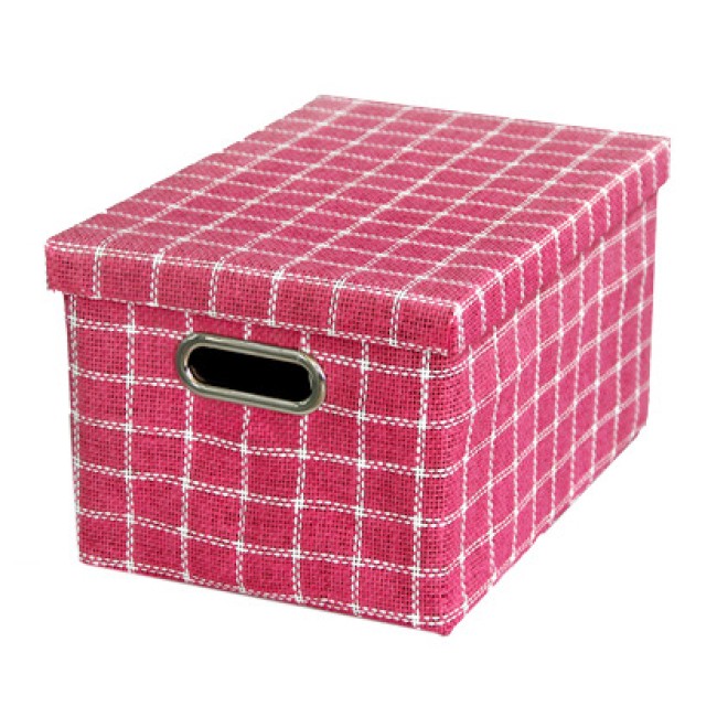 Кутия за вещи розова 41x29xh22см WH-(WH12-004-4/L) - Horecano