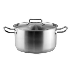 Иноксова дълбока тенджера  32х19см  15,3л HR-HORECA  (3TTCLK1532001/2000.155)  - Hascevher