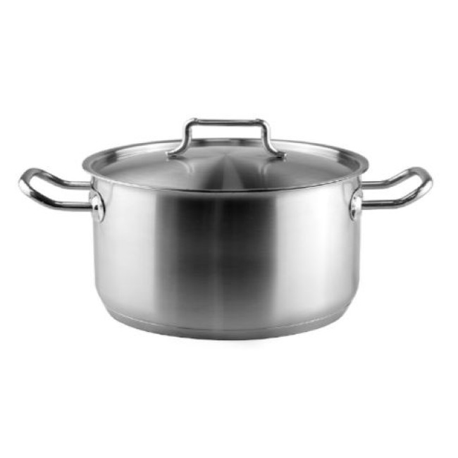 Иноксова дълбока тенджера  32х19см  15,3л HR-HORECA  (3TTCLK1532001/2000.155)  - Hascevher