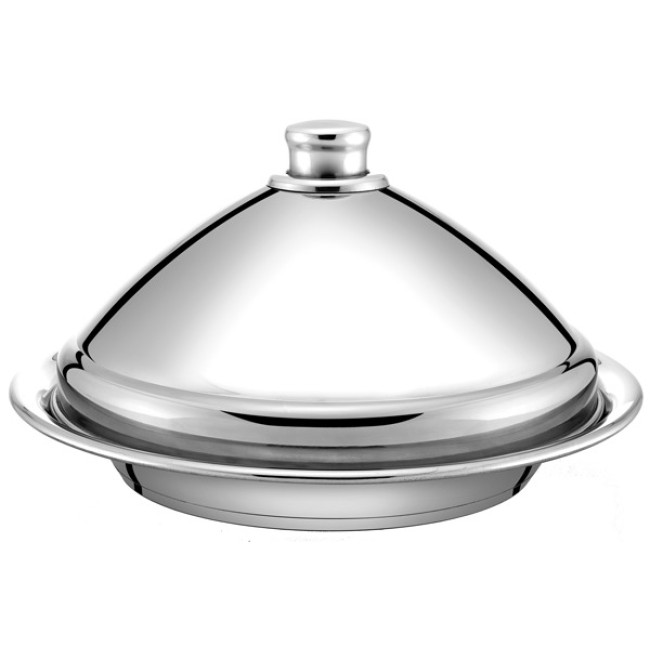 Иноксов тажин 30xh16см HR-(4DMCLK0030002) - Hascevher