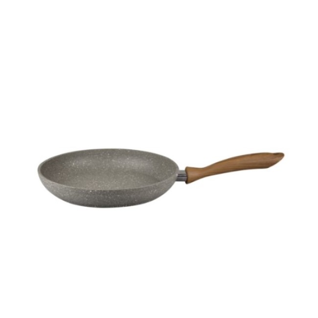 Алуминиев тиган с незалепващо покритие 22см HR-GRANITE-WOOD-(ETVDGR0222046) - Hascevher