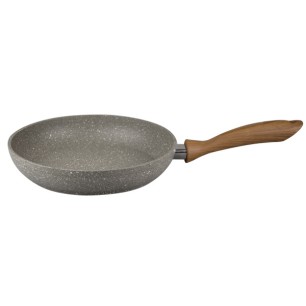 Алуминиев тиган с незалепващо покритие 28см HR-GRANITE-WOOD-(ETVDGR0328103) - Hascevher