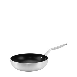 Тиган WOK с незалепващо покритие и индукционно дъно ф28xh7,5см HR-PROFEX PLUS-(STVDGR0328026) - Hascevher