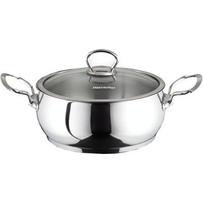 Иноксова тенджера 22x12см HR-GUZIDE-(1109.062) - Hascevher