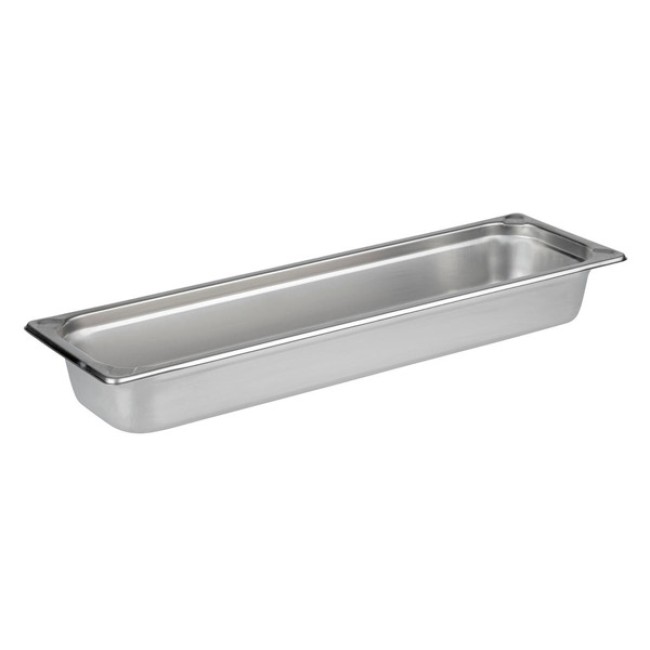 Иноксов гастронорм 2/4 GN 530х162мм h40мм 1,75л OZ-(0311.24040.10) - Ozti