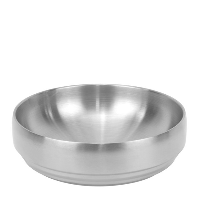 Метална купа с двойни стени ф24xh8,8см VINTAGE SILVER OLD FASHIONED-(HC-931303)(242989-1) - Horecano