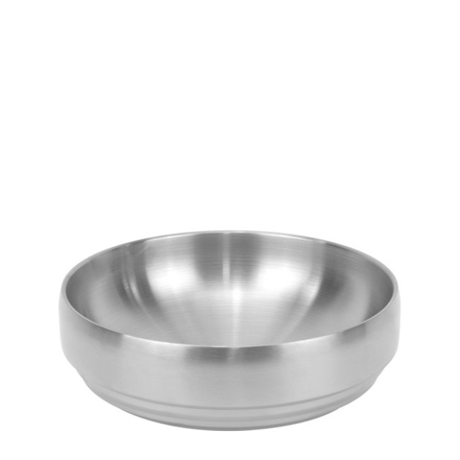 Метална купа с двойни стени ф22xh7,8см VINTAGE SILVER OLD FASHIONED-(HC-931305)(242991-1) - Horecano