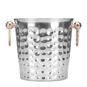 Иноксова шампаниера с медни халки ф18xh18,5см NORTH-(HC-931370) (242912) - Horecano