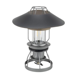 LED фенер ф21xh26см GREY (HC-931445) (243011-2) - Horecano