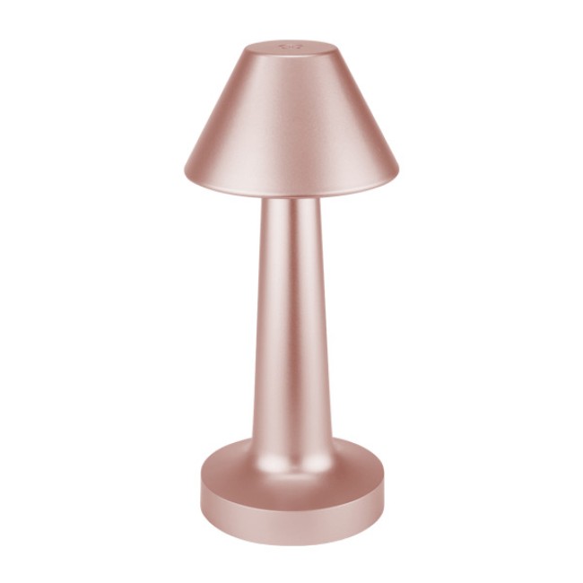 LED лампа за маса ф10xh23см ROSE GOLD (HC-931447) (243012-2) - Horecano