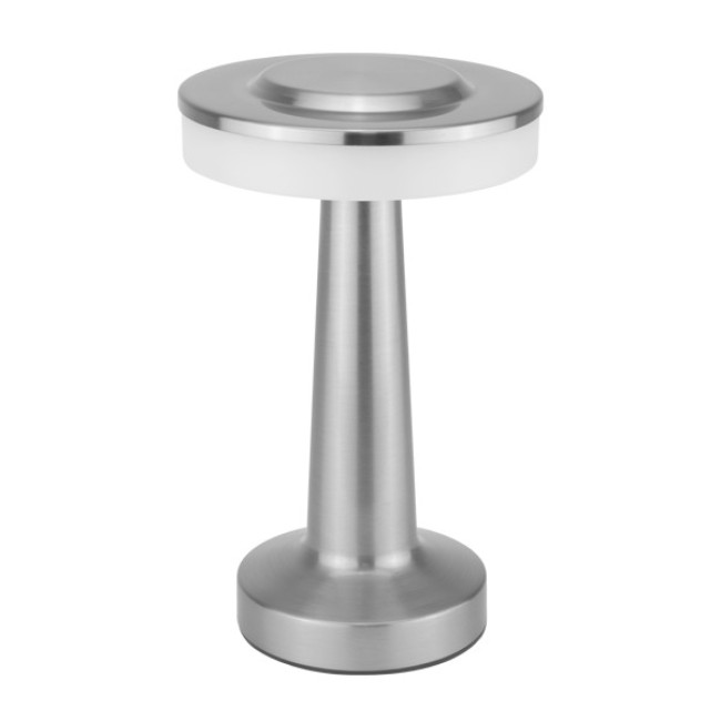 LED лампа за маса ф12xh20см SILVER (HC-931452) (243014-1) - Horecano