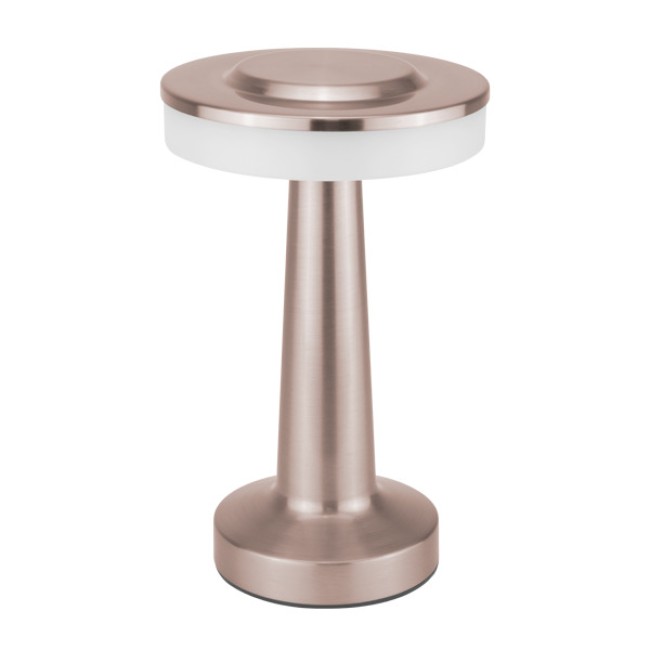 LED лампа за маса ф12xh20см ROSE GOLD (HC-931454) (243014-3) - Horecano
