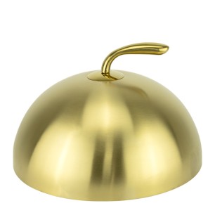 Иноксов клош / капак за румсървиз ф22xh12,5см GOLD SYDNEY-(HC-931468) (242878-1) - Horecano