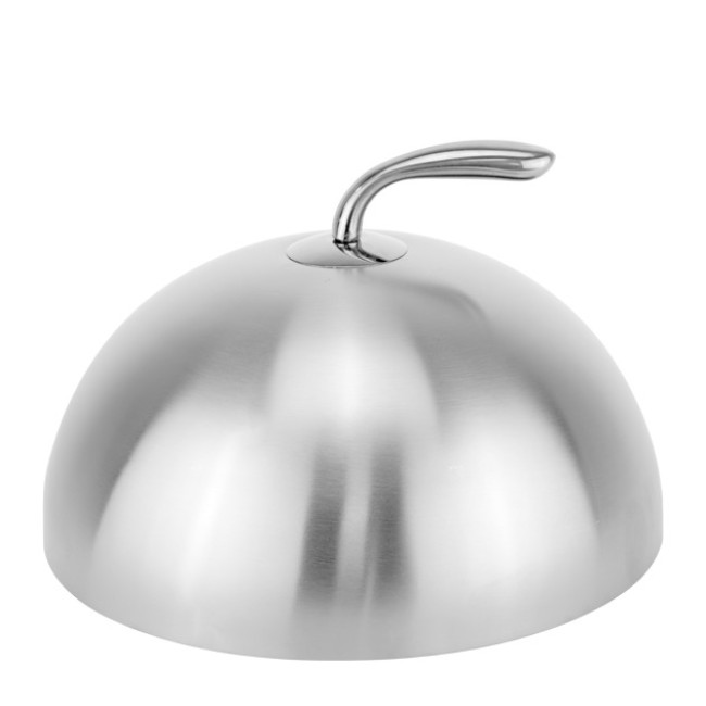 Иноксов клош / капак за румсървис ф28xh17,5см SILVER SYDNEY-(HC-931471) (242879-2 ) - Horecano