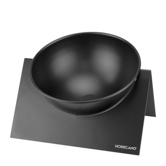 Стойка с кръгло плато 27x18,5xh18,5см HELLA BLACK-(HC-931506) (243005) - Horecano