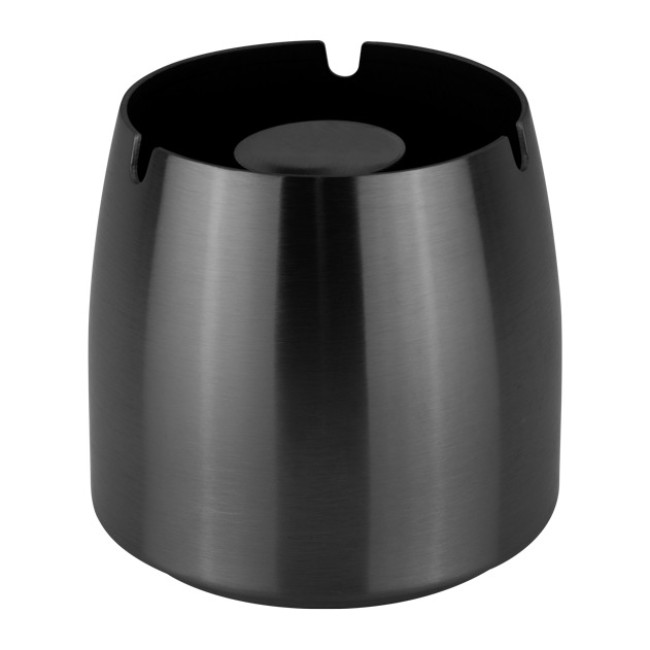 Метален ветроустойчив пепелник BIG ф9xh8,5см BLACK HELLA-(HC-931546) - Horecano