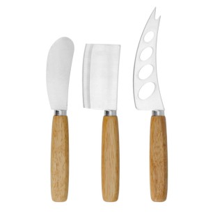 Комплект ножове за сирена 3-ка тъмни големи (HC-93932) 194594 - Horecano
