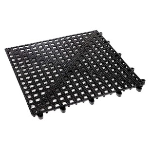 Бар мат/антислип подложка с клик система черен 32x32xh1.5см (JD-BMN) - Horecano 