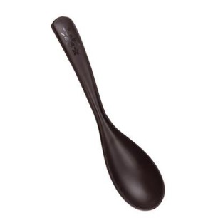 Меламинова лъжица за азиатска супа 18см HORECANO-SHIBUI-(526003BK)