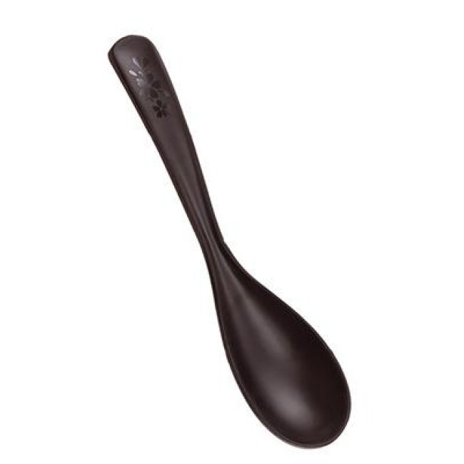 Меламинова лъжица за азиатска супа 18см HORECANO-SHIBUI-(526003BK)