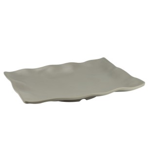 Меламиново плато правоъгълно 36x27,5см GRAY (112114WG) - Horecano