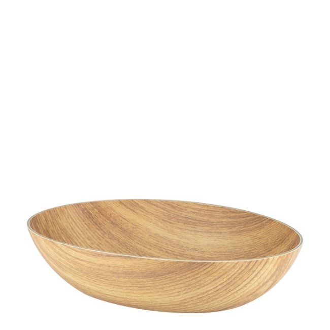 Купа, овална, 21,5x30xh8,5см, 2,7л, полистирен, WILLOW BUFFET-(10226-CW) - Еvelin
