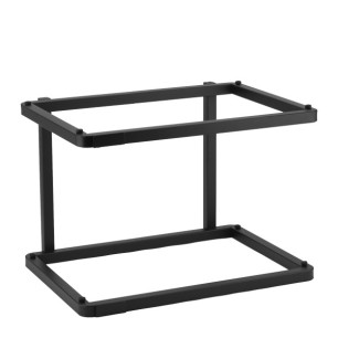 Стойка на 2 нива 33.2x25.2xh23см за плата 36x24xh2см BASICS-(906309BK) - Horecano