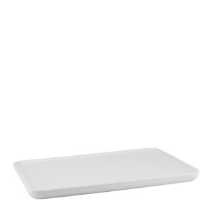 Меламиново плато с декор IVORY 36x24xh2см за стойка BASICS 2 нива 33,2x25,2xh23см CELLO-(414409IV) - Horecano