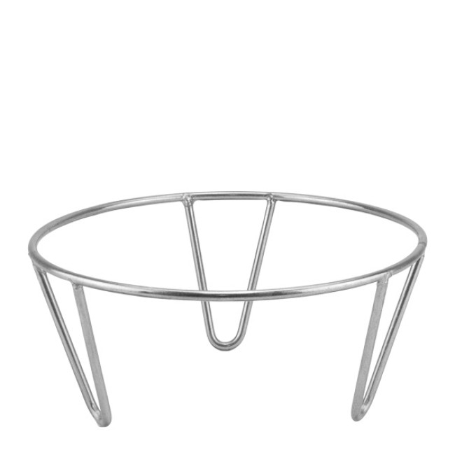 3D стойка дисплей с неплъзгащо покритие хром ф23хh10см (903304SL) - Horecano