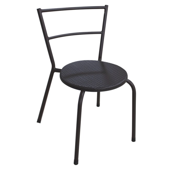 Стол 53x49,5xh76см PLASTICWOOD кафяв TB-(YC-057) - Horecano