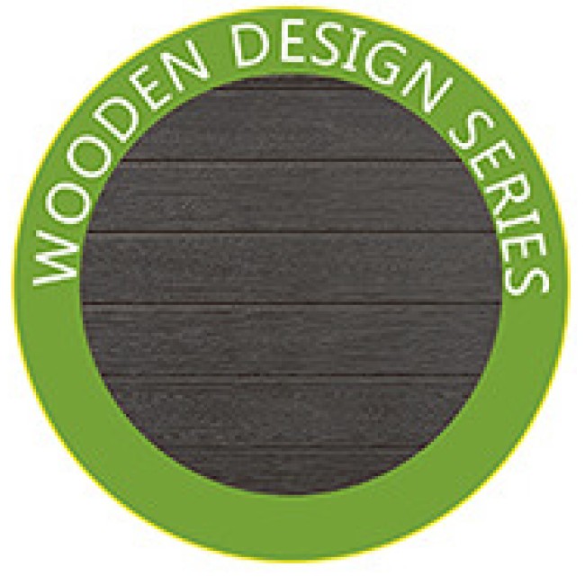 Пейка 140x28,5xh42см PLASTIC WOOD кафява TB-(SBK-140) - Horecano