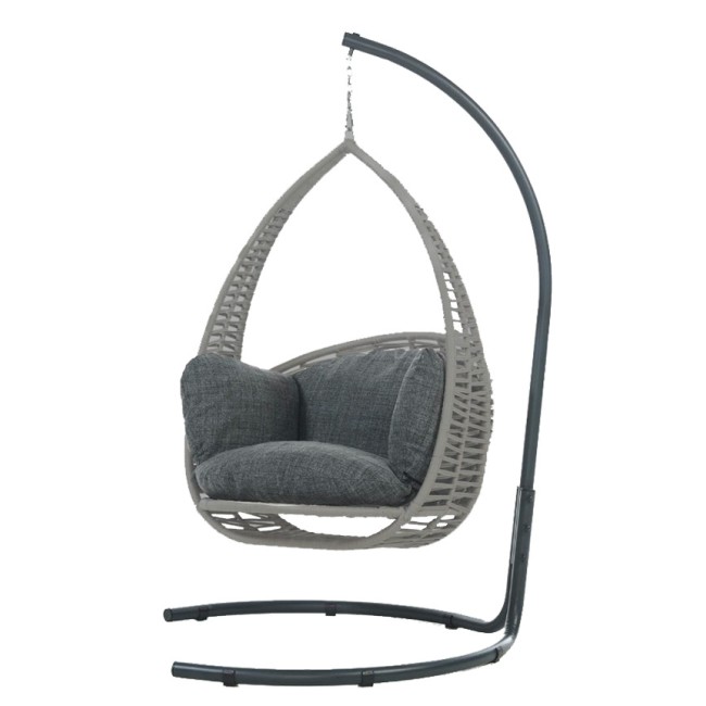Люлка BALI светло сива OUTDOOR-(NT003-N1007) - Horecano