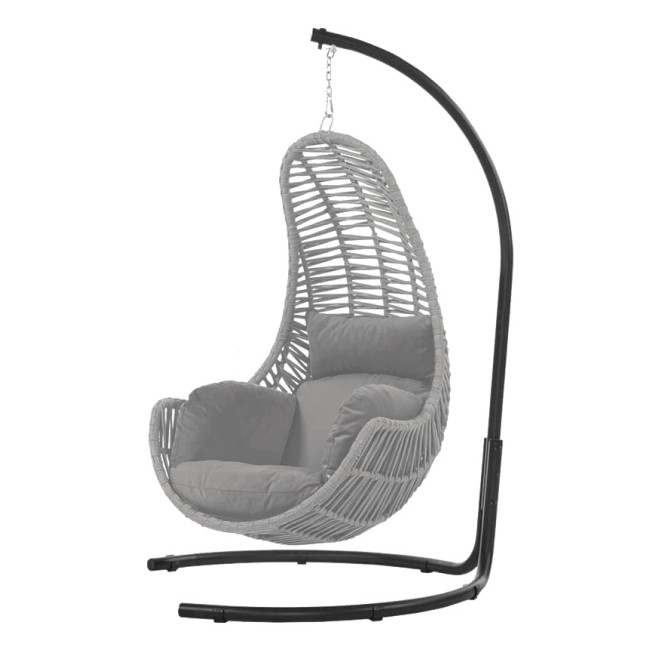 Люлка RAVENNA светло сива OUTDOOR-(NT006-N1007) - Horecano