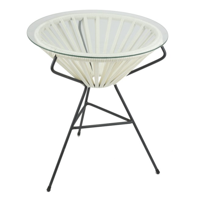 Маса PAIA ф50h55см крем OUTDOOR-(NT031-N1002) - Horecano